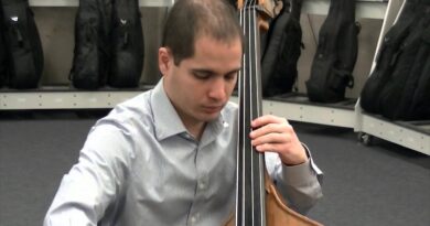 Bass -  D - Major Scale - SAUSD Intermediate Honor Orchestra