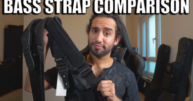 Bass Strap Comparison (GruvGear, Mono, Comfort Strapp)