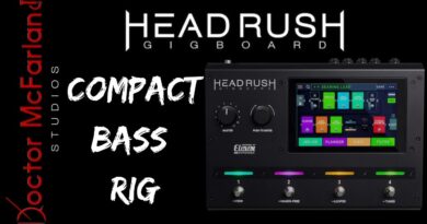 Compact Bass Rig-Headrush Gigboard Series