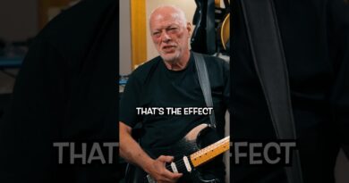 David Gilmour on his guitar style #davidgilmour #pinkfloyd #guitar #shorts
