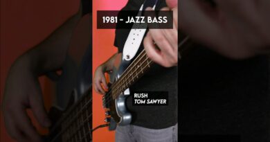 Evolution of Geddy Lee in 30 seconds! #bass #rush #geddylee