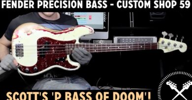 Fender Precision Bass - Custom Shop 59 (Scott's 'P Bass of Doom'!)