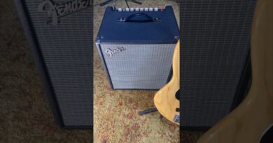 Fender Rumble 100 Amplifier - My Current Set Up #fender