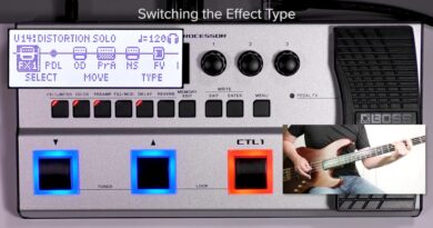 GT-1B Quick Start chapter4 : Effect Edit