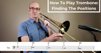 How To Play Trombone: Finding The Positions