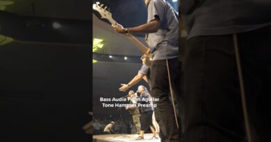 I Used The Aguilar Tone Hammer Preamp on a Live Gig #travisdykes #bass #aguilar