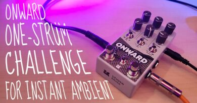 Instant Ambient from One Guitar Strum with the Chase Bliss Onward Pedal #chaseblissaudio