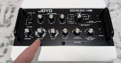 JOYO DC-15B Rechargeable Bass Amp Review!  How is this Portable 15W Amp?