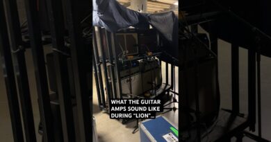 “LION” Guitar amp backstage POV! Wait for it… | @elevationworship