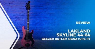 LakLand Skyline 44-64 Geezer Butler Signature PJ Bass Guitar Review