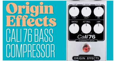 Origin Effects Cali76 Bass Compressor Review and Demo