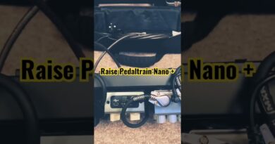 Raise Pedaltrain nano plus for £1.41! Pedalboard riser hack. Power supply getting hot - solution