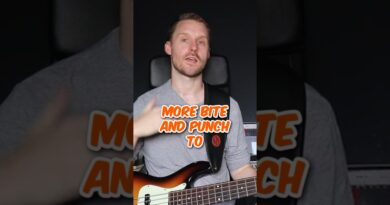 Slap Bass With A Compressor Sounds PUNCHY AF!! #bass #basstips #slapbass #bassguitar #basslessons