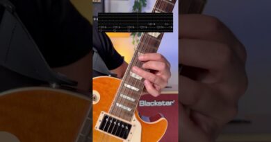 {TAB} ????‍???? Paranoid - Black Sabbath (Correct Version)???? with Blackstar Debut 100R ???? #tabs #riff