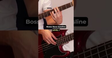have you tried Bossa Nova basslines? ???? #shorts #bassguitar #bossanova