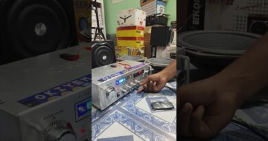 3055 8 transistor amplifier #original #sound#test