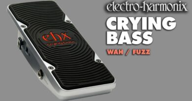 Electro-Harmonix Crying Bass Wah/Fuzz Pedal for Bass Guitar