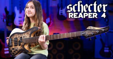 SCHECTER Reaper 4 BASS Review & Playthrough