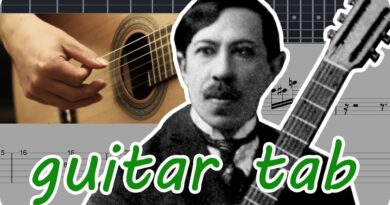 Agustín Barrios Mangoré – Maxixe Classical Guitar Tutorial