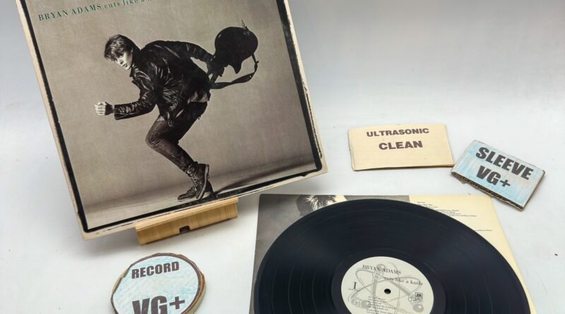 Bryan Adams- Cuts Like A Knife VG+/VG+ Ultrasonic Clean 1983