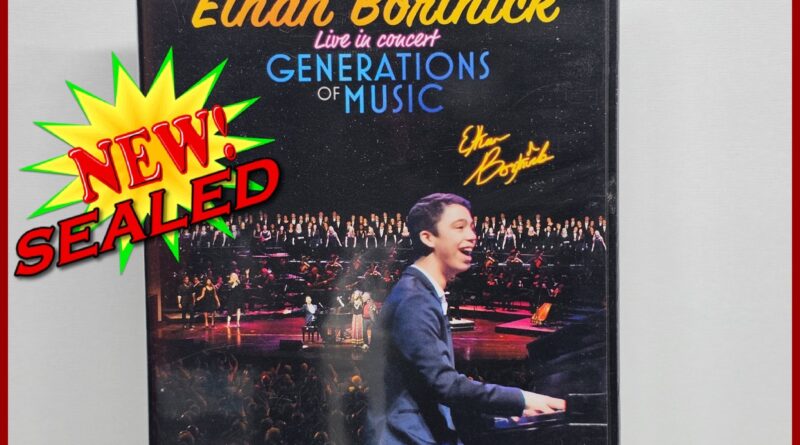 Ethan Bortnick Generations DVD New Sealed Live Concert PBS Music 2017