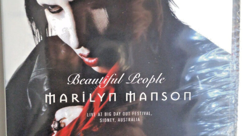 Marilyn Manson Beautiful People LIVE (DVD) Brand new, sealed