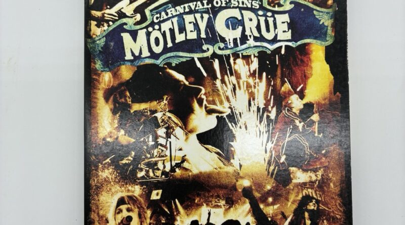 Motley Crue Carnival of Sins Live DVD 2005 2-Disc Set Concert Movie