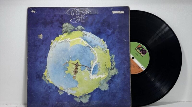 Yes Fragile 12" LP Vinyl Record Gatefold Sleeve Rock Prog Rock K50009